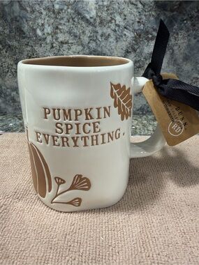 Rae Dunn “Pumpkin Spice Everything” 16 oz Ceramic Mug | NWT